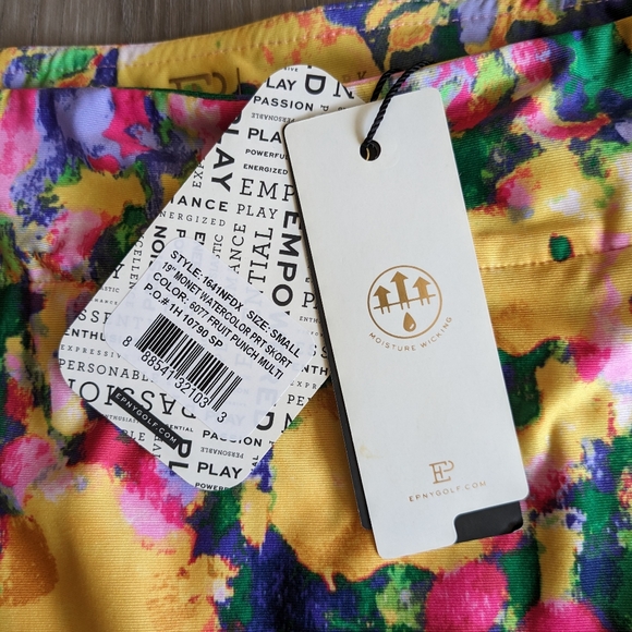 NWT Epny Golf EP Pro Monet Watercolor Skort Small UV‎ 50+ - Picture 8 of 15